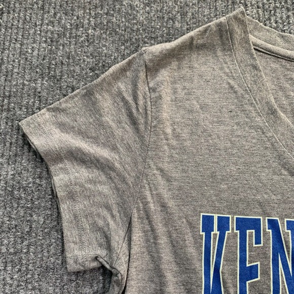 Kentucky Wildcats T Shirt Womens Medium‎ M Gray V Neck NCAA College Football New - Picture 8 of 14